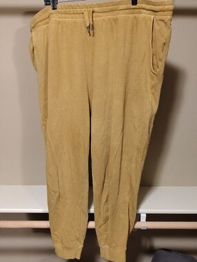 Old Navy Mustard Yellow Corduroy Jogger Pants